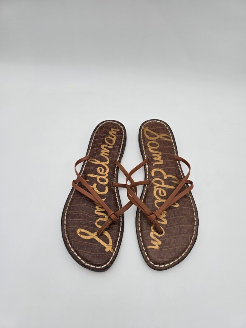 Sam Edelman Gerianne Sandal, Flip Flops in brown / Tan  Size 7